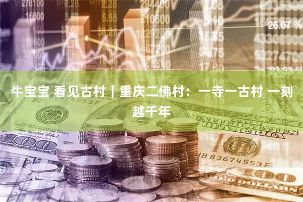 牛宝宝 看见古村｜重庆二佛村：一寺一古村 一刻越千年